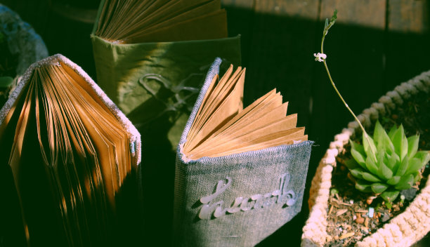 自制产品，diy小牛皮纸笔记本，复古风格手册图片下载