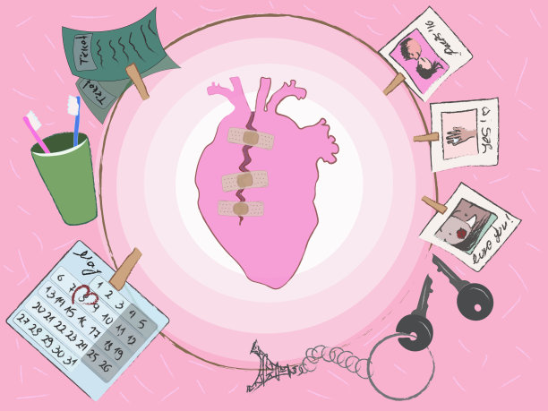 破碎的心图片下载