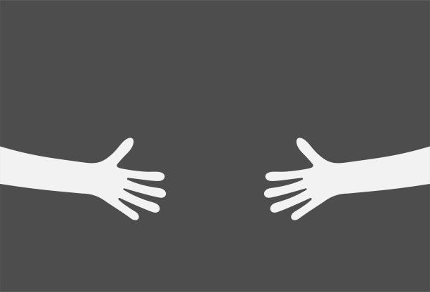 握手业务矢量插图图片下载