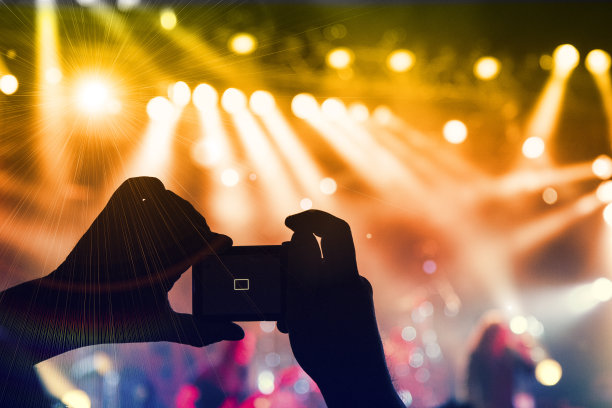 用智能手机拍摄音乐会图片下载