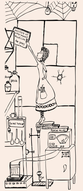 在研究实验室里的科学家图片下载