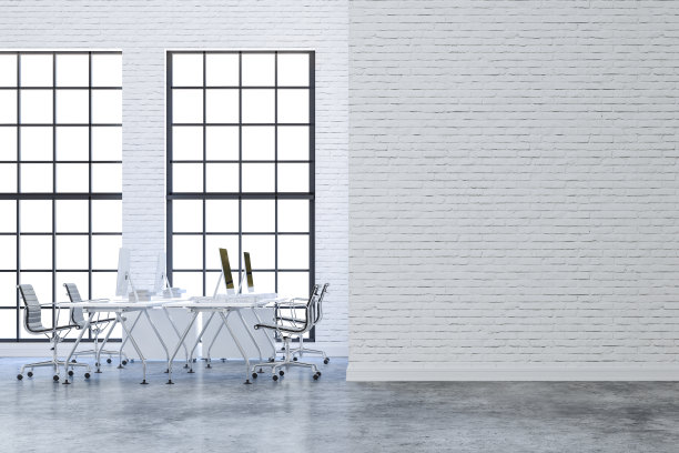 3d现代办公会议室图片下载