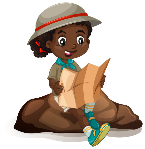 可爱的快乐微笑的孩子孤立在白色的背景图片下载