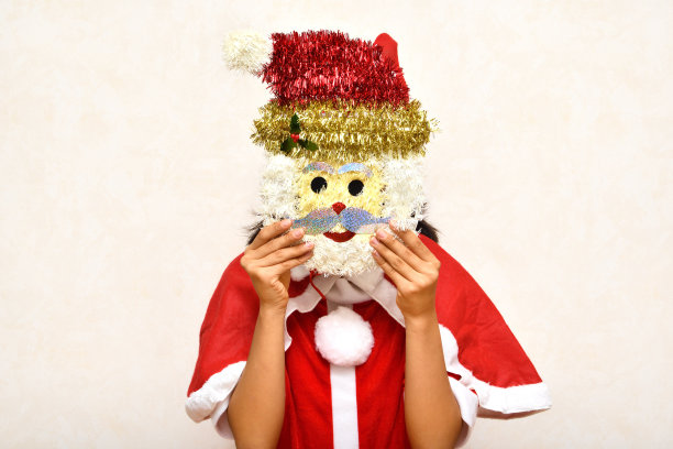 日本女孩喜欢圣诞派对图片下载