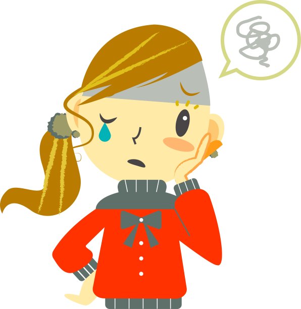 可爱女孩的图标图片下载