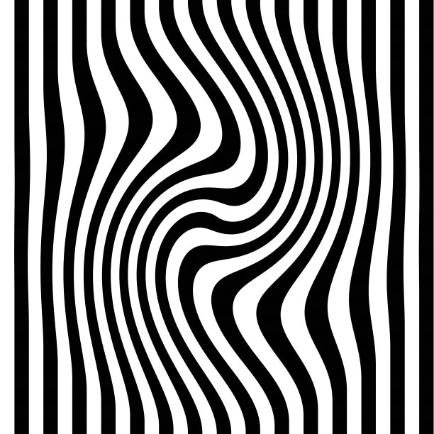 黑白线条的视觉效果图片下载