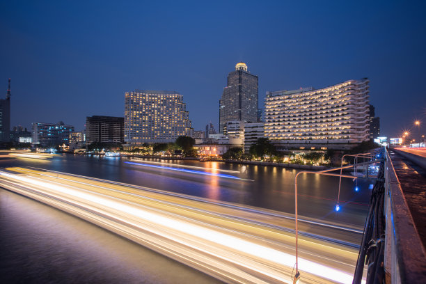 曼谷的夜晚图片下载