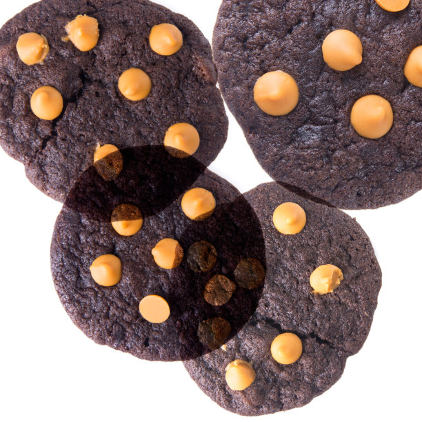 巧克力饼干的概念设计图片下载