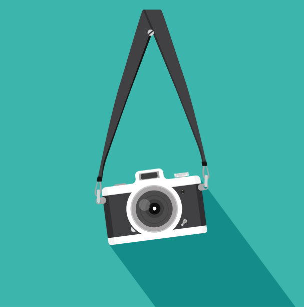 老式相机挂在螺丝上图片下载