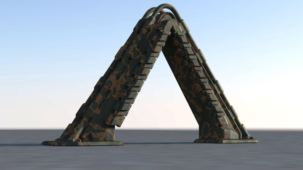 太空门进入其他世界3d渲染图片下载