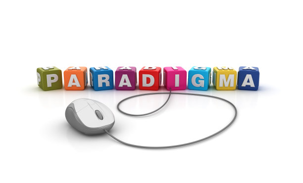 计算机鼠标流行语立方体-西班牙语单词- 3D渲染图片下载