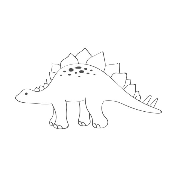 恐龙。素材图片