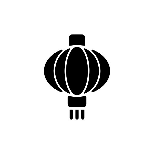 装饰用灯图标矢量图片下载