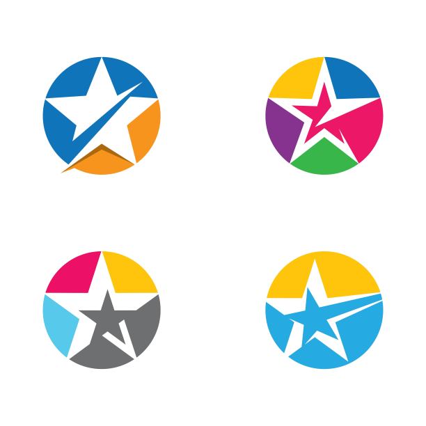 星形矢量图标插图设计图片下载
