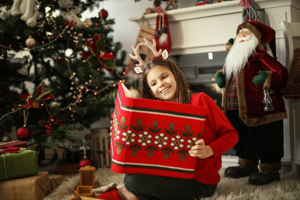 关于圣诞节的童话故事。图片下载