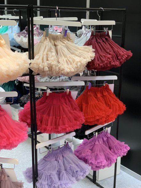 女孩子穿的五颜六色的裙子图片下载