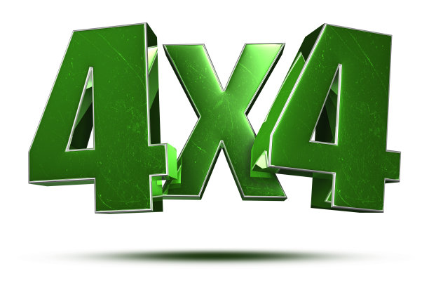 4 × 4 3d。图片下载