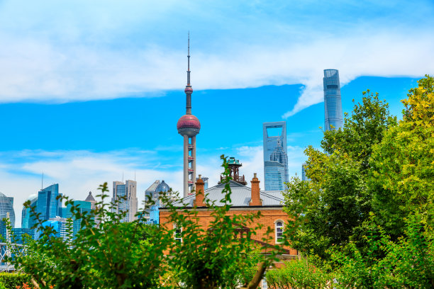 上海著名地标建筑景观图片下载