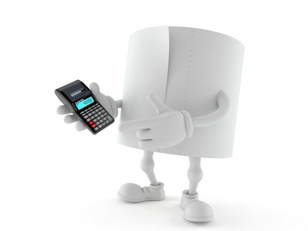 卫生纸字符持有计算器图片下载