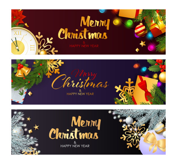 用创意字体拼贴贺卡。矢量图图片下载