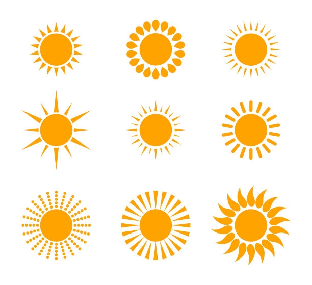 太阳图标设置图片下载