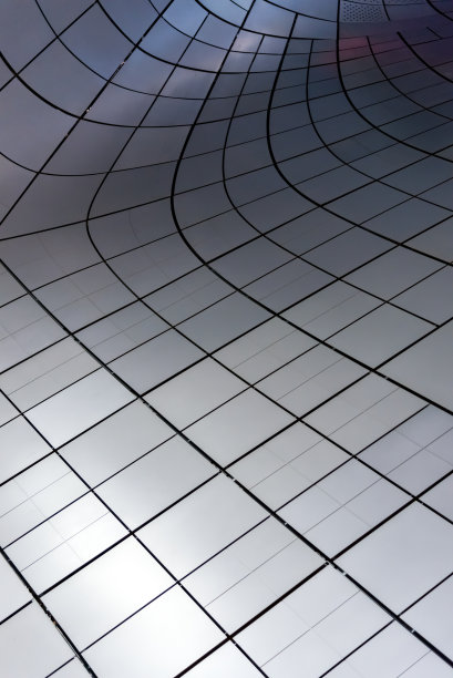 抽象曲线线条艺术背景。图片下载