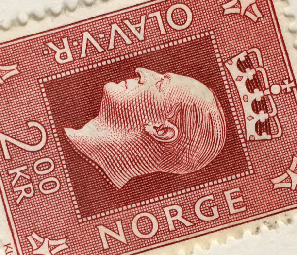 挪威的邮票图片下载
