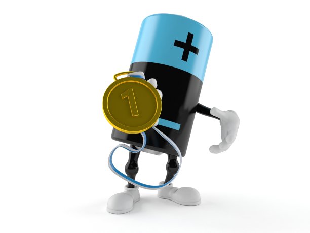 电池字符与金牌图片下载