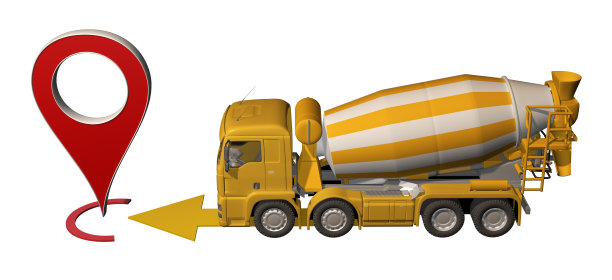 混凝土搅拌车去地图销图片下载