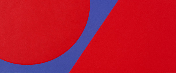 孟菲斯几何风格的时装论文的纹理背景。红色和海军蓝。俯视图，平放图片下载