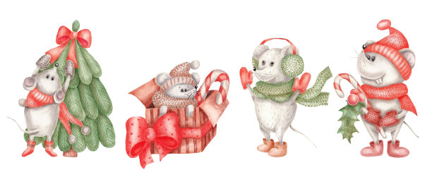 圣诞节mouse.jpg图片下载