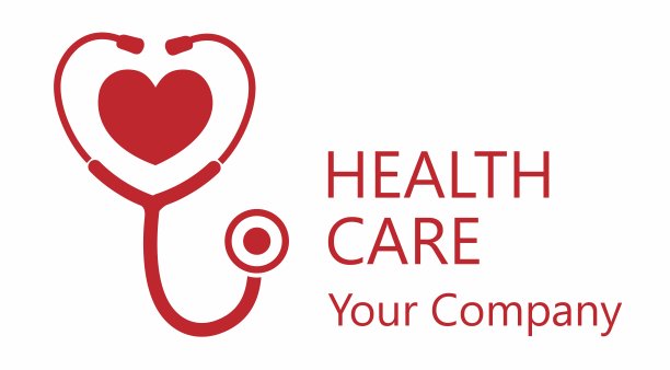 带有听诊器和壁炉的矢量图。图片下载