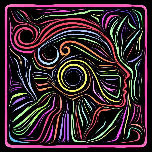 偶然的木刻设计图片下载