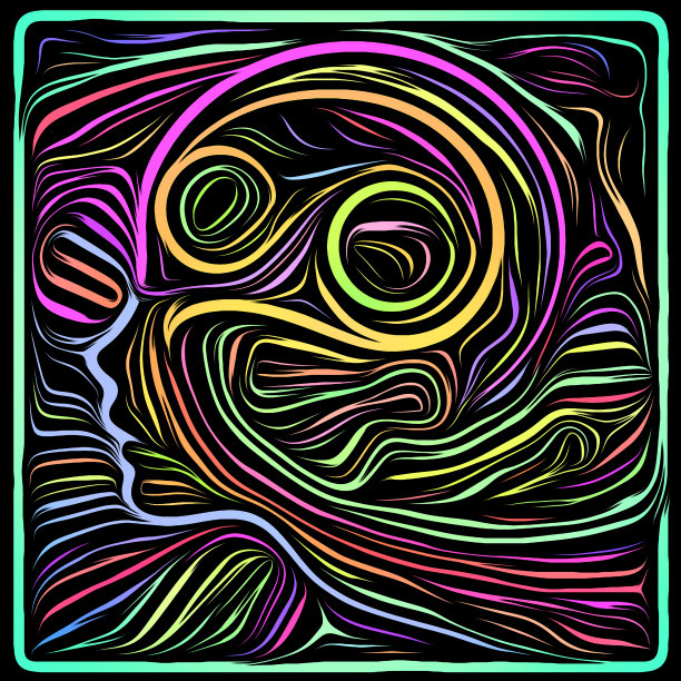 木刻设计的回归图片下载