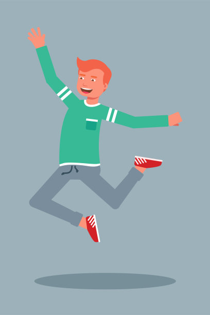 快乐男学生跳扁性格图片下载