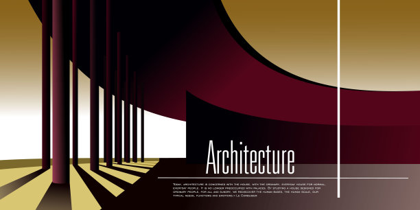 建筑主题背景图片下载