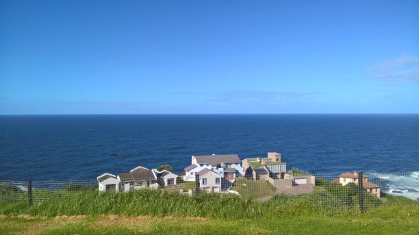 海景与蓝天建筑图片下载