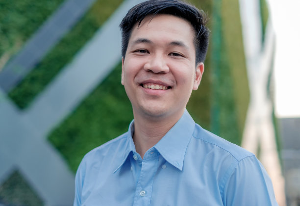 近距离的亚洲肖像英俊的家伙图片下载