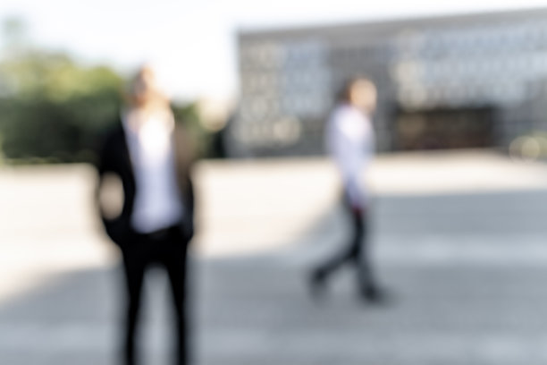 模糊的商业人士图片下载