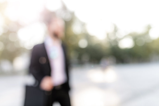 模糊的商业人士图片下载