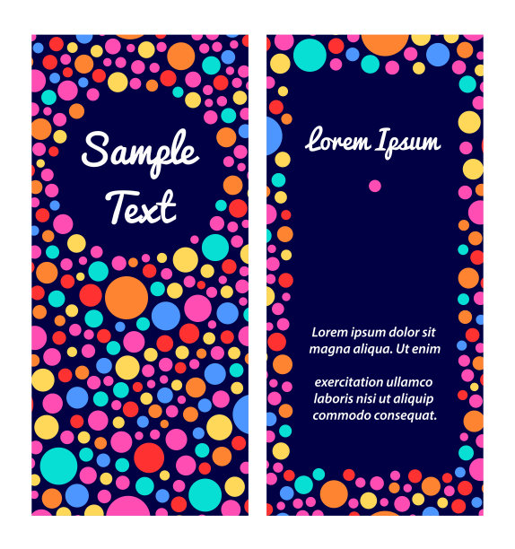 具有抽象图案的创意复古卡片。矢量插图，可作为贺卡使用。横幅。传单。图片下载