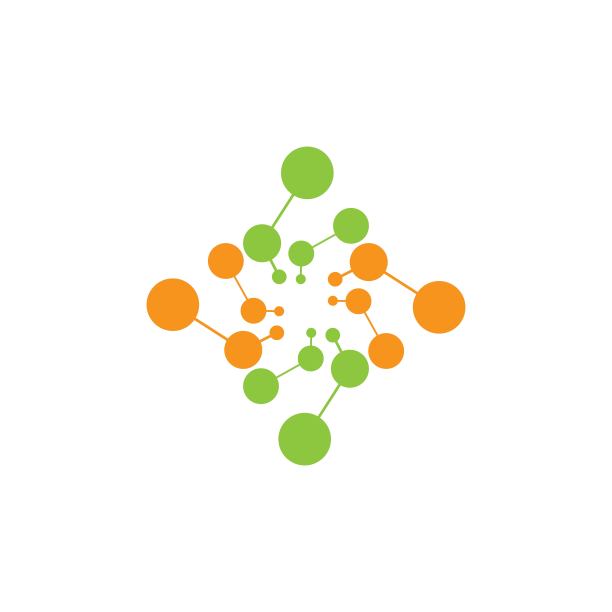 分子矢量图标插图设计图片下载