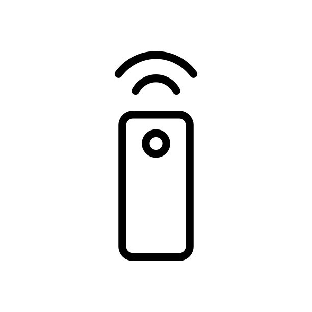 远程图标矢量平面插图设计模板图片下载