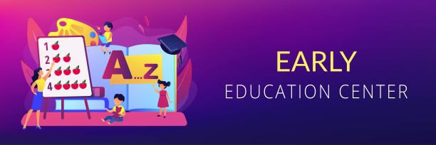 早教理念横幅标题图片下载