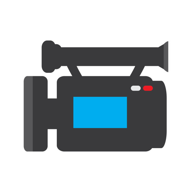 孤立的摄像机图标图片下载