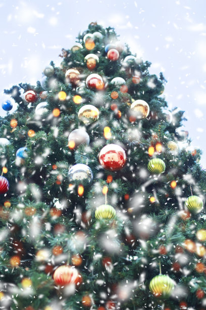 圣诞节和新年的背景图片下载