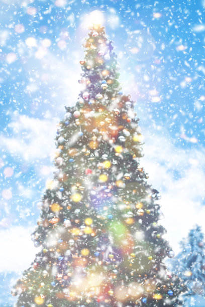 圣诞节和新年的背景图片下载