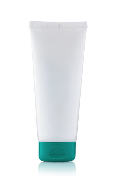 白色的化妆品瓶。图片下载