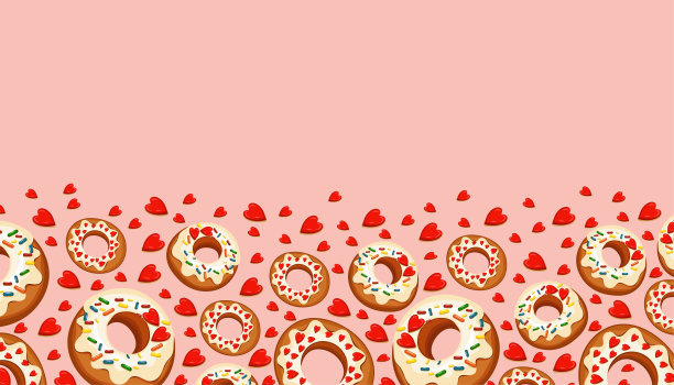 甜甜圈。的背景图片。图片下载