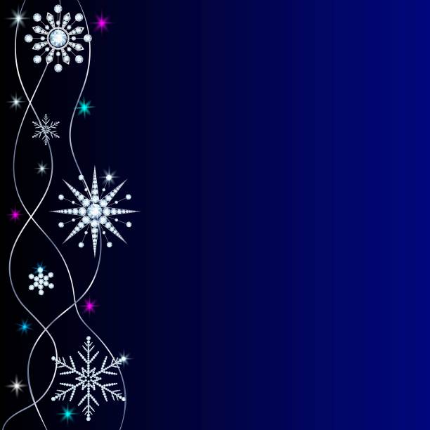 有雪花的圣诞卡图片下载